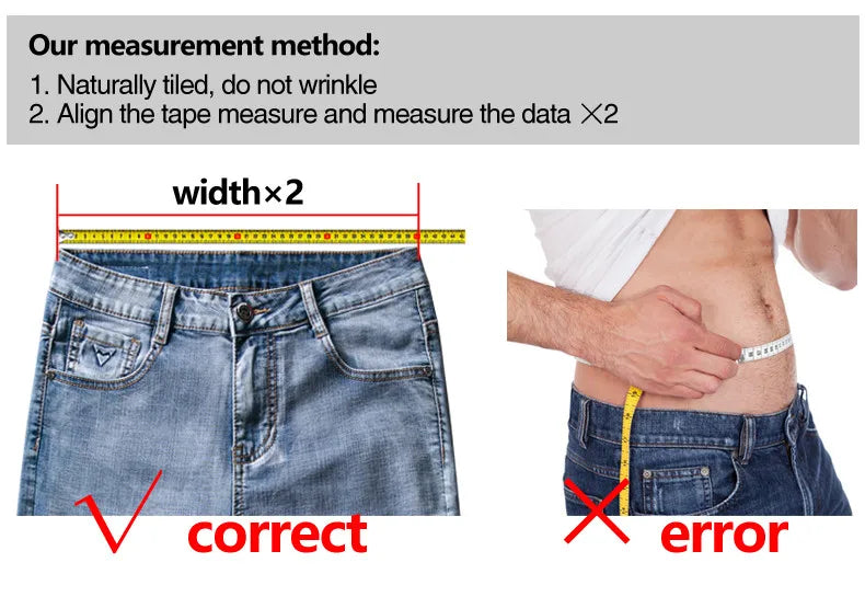 Men's Classic Denim Pants 2022 New Fashion Casual Straight Stretch Slim Fit Jeans High Quality Cotton Colorful Brand Pants