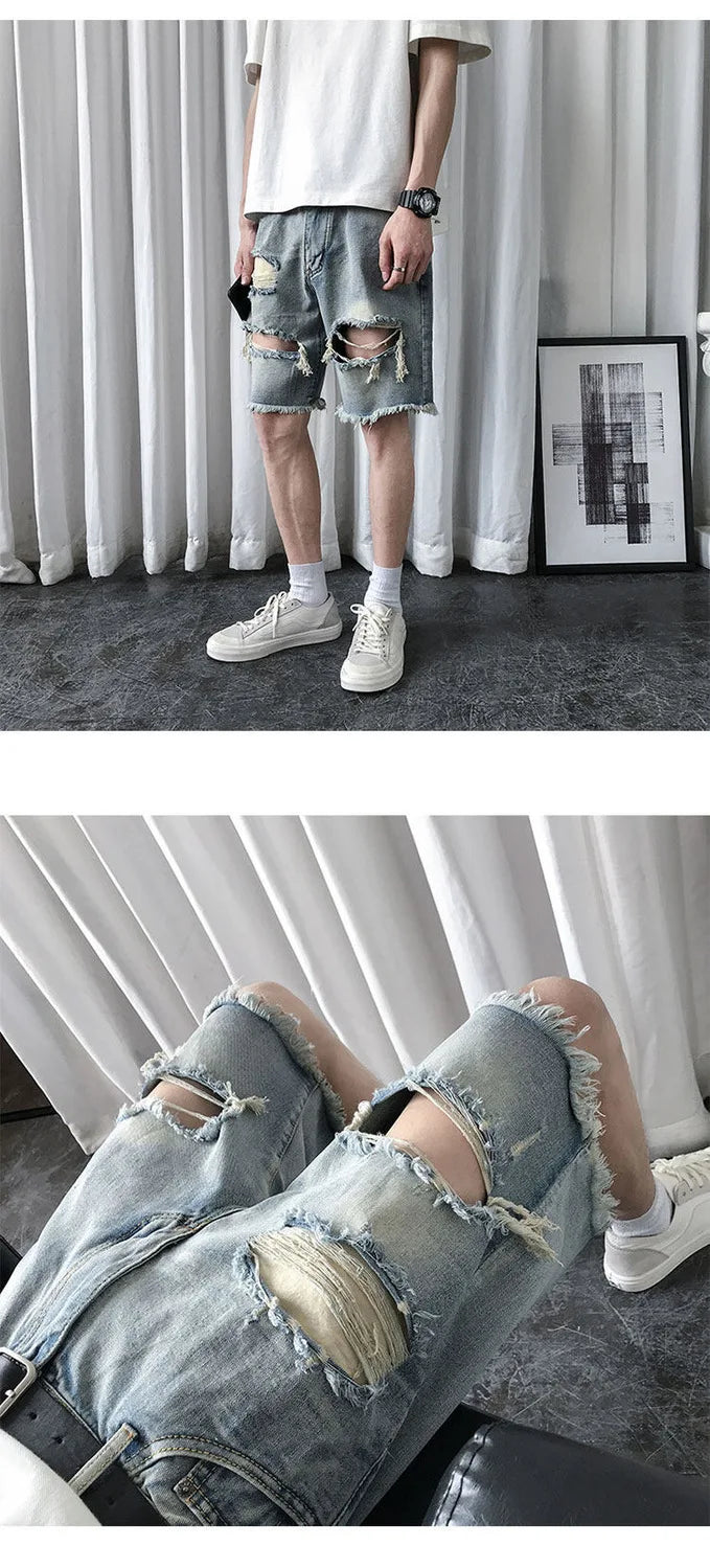 Men Pant Man Jeans High Waist Denim Pants Wide Leg Denim Clothing Blue Jeans Vintage Quality Fashion Straight Pants jeans