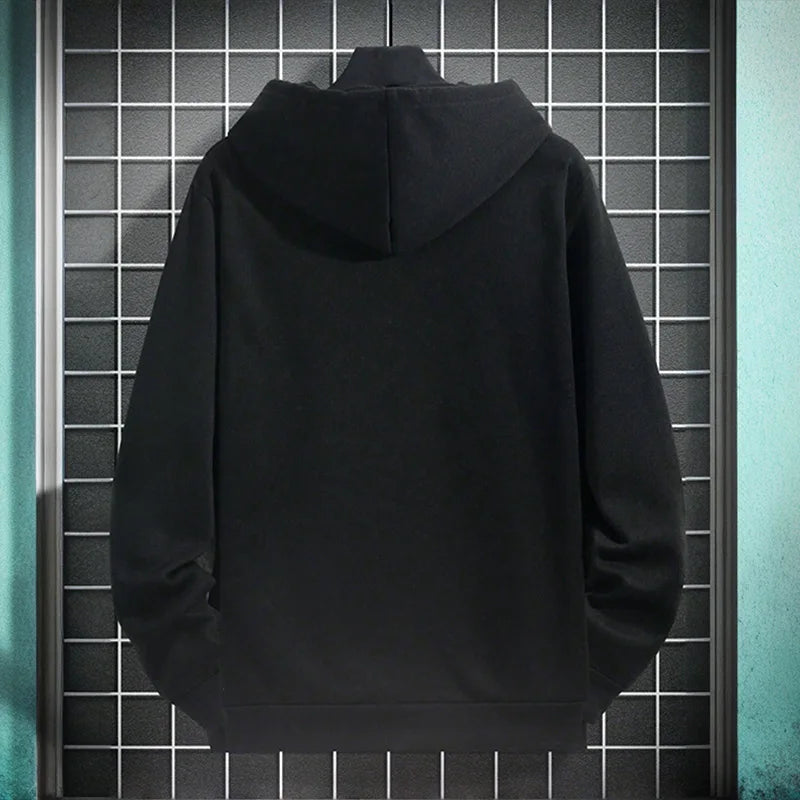 Street Style Mens YAHWEH Hoodies 2025 Urban Fashion Trendy Hooded Sweatshirt Male Hip Hop Casual Wear Autumn Winter Cool Hoody