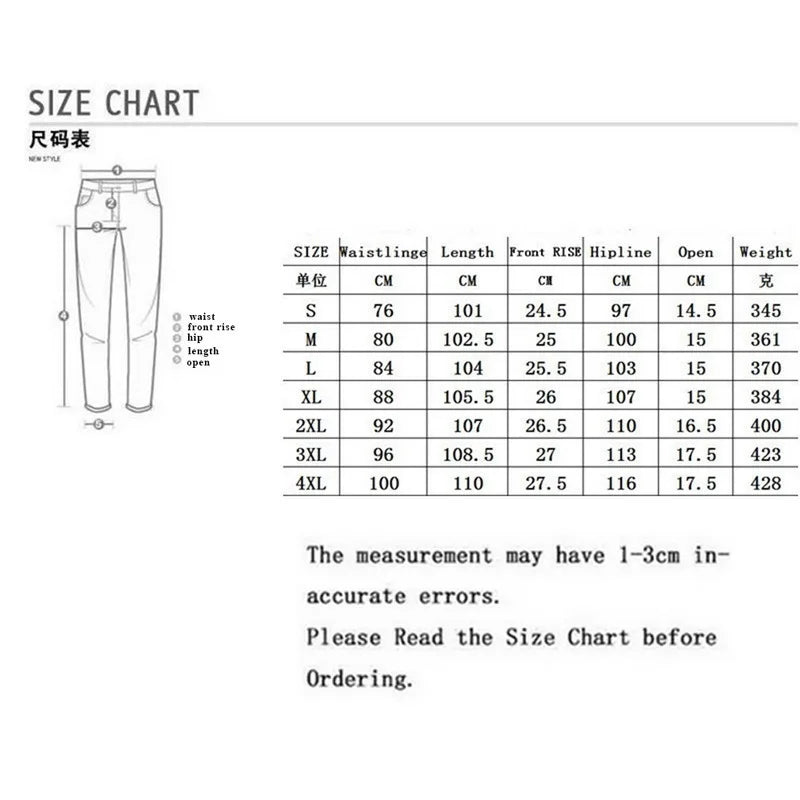 Men's street elastic denim work pants washed solid color multi pocket casual mid waist pants slim fit daily wear jogging pants
