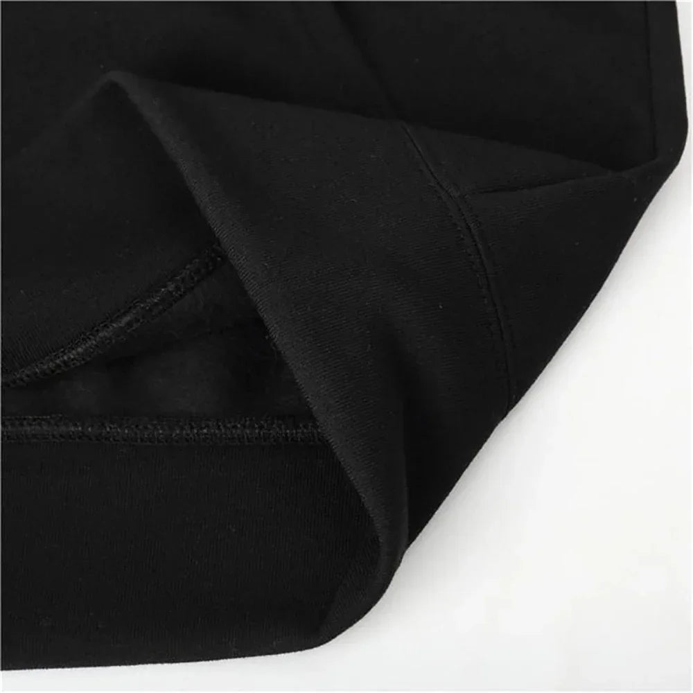 High Street Hoodie Men Solid Color Zip Up Long Sleeve Loose Jacket Coats Casual Hooded Sweatshirt Y2K Fashion Outdoor Clothes