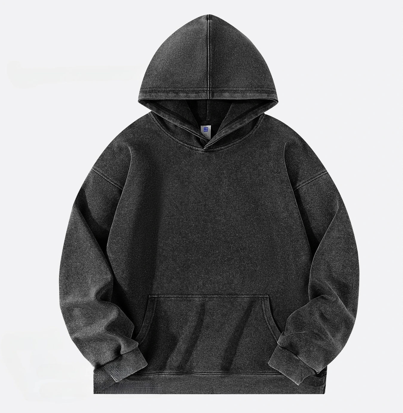 Customized Hoodie High Quality Street Retro Washed Mens Hooded Sweatshirt DIY Your Brand Design Personalized Team Clothing