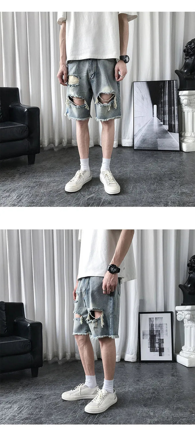 Men Pant Man Jeans High Waist Denim Pants Wide Leg Denim Clothing Blue Jeans Vintage Quality Fashion Straight Pants jeans