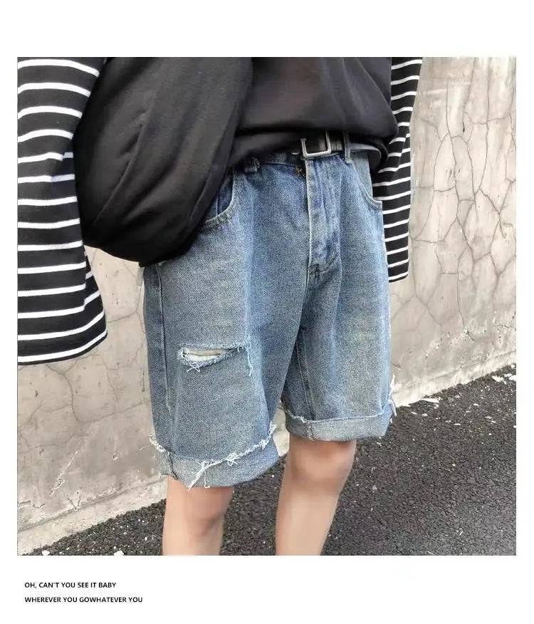 Men Pant Man Jeans High Waist Denim Pants Wide Leg Denim Clothing Blue Jeans Vintage Quality Fashion Straight Pants jeans