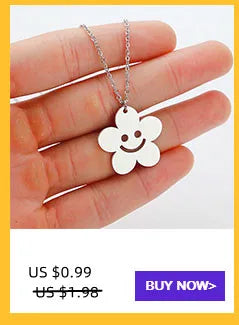 Stainless Steel Jewelry Sets For Women Necklace And Earing Anime Cute Cartoon Bow Mouse Chain Necklace Choker Desinger Charms