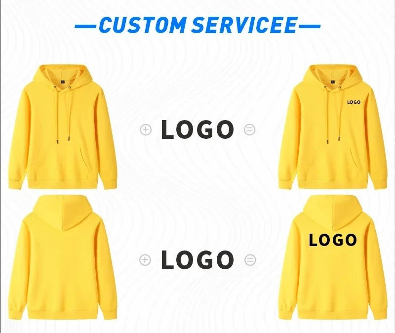 Customized Hoodie High Quality Street Retro Washed Mens Hooded Sweatshirt DIY Your Brand Design Personalized Team Clothing
