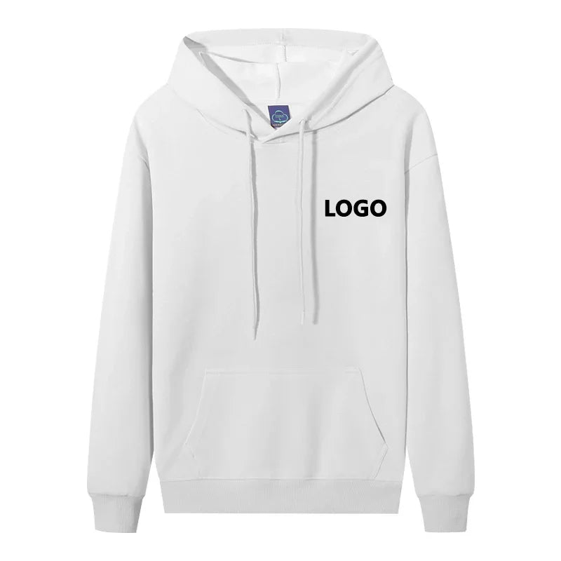 Customized 60% Cotton Hoodie Men Fashion Long Sleeve Sweatshirts Women Personality Printed Streetwear Hoody Pullovers Sudaderas