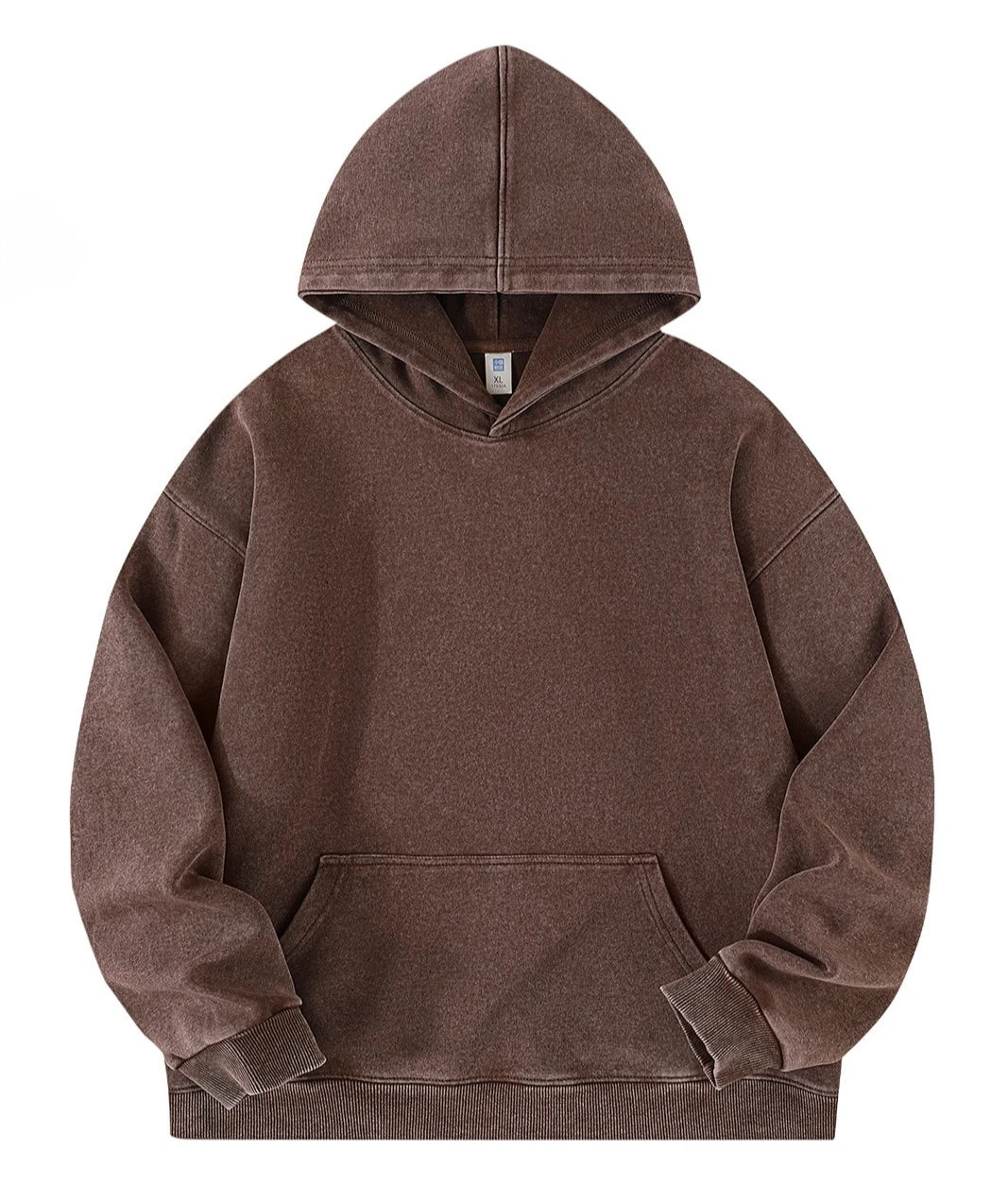 Customized Hoodie High Quality Street Retro Washed Mens Hooded Sweatshirt DIY Your Brand Design Personalized Team Clothing