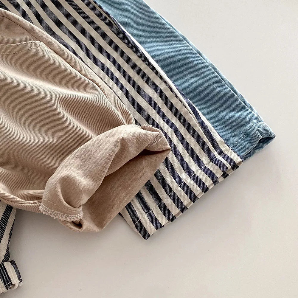 Soft Denim Checkered Jeans for 0 - 5 Year Olds Ideal for Spring & Autumn Fashion Kids Boys and Girl Denim Pants